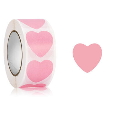 Heart Paper Stickers