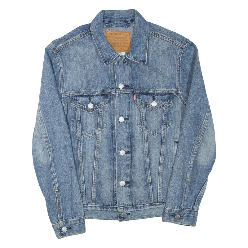 LEVI'S Mens Denim Jacket Blue S