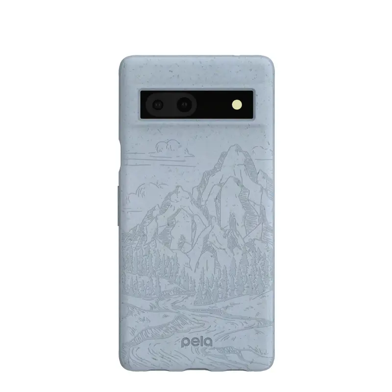 Powder Blue Rockies Google Pixel 7a Case