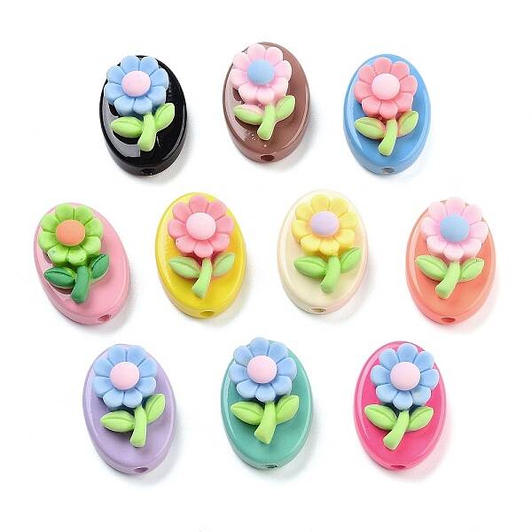 Opaque Acrylic Beads