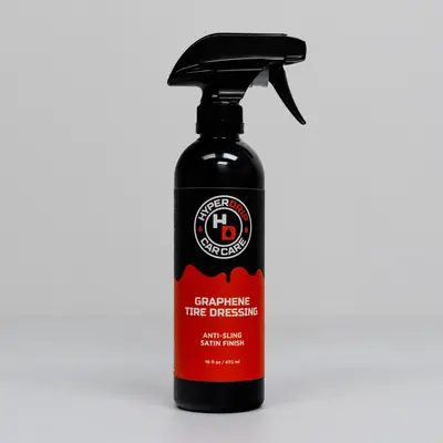Hyper Drip Graphene Tire Dressing (Anti-Sling, Satin Finish)