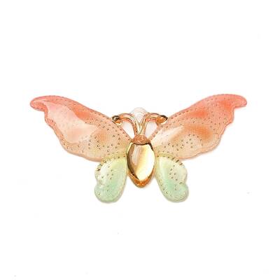 Gradient Color Resin Pendants