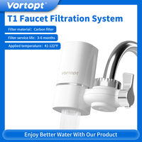 2vortopt Sink faucet filter, can improve skin quality, fast flowing -400 gallon faucet installed with tap water filtration sy...