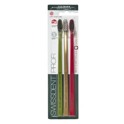 Swissdent Festive Toothbrush Soft-Medium 2 +1 free