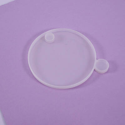 Flat Round Tray Silicone Molds