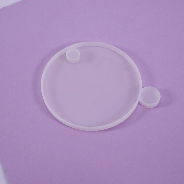 Flat Round Tray Silicone Molds
