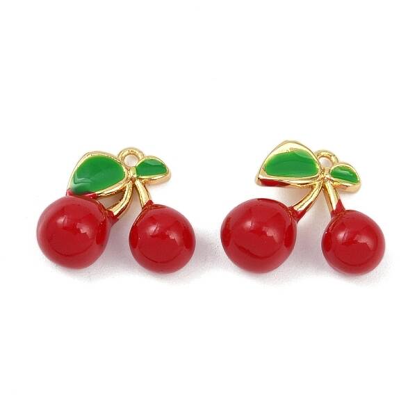 Brass Enamel Charms