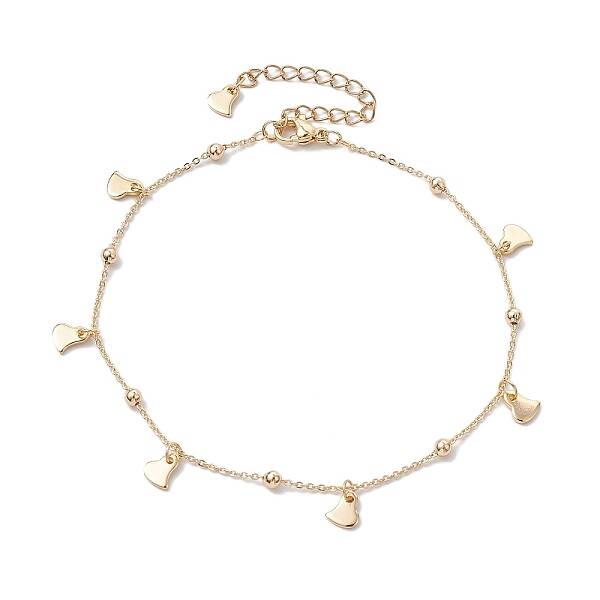 Brass Cable Chain Anklets