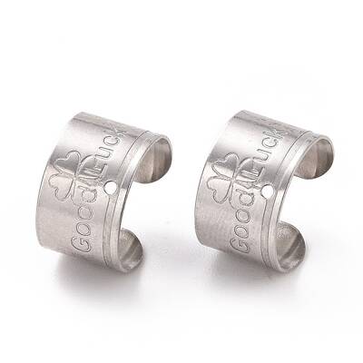 Tarnish Resistant 304 Stainless Steel Ear Cuff Findings