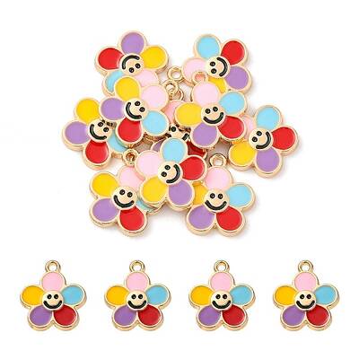 Alloy Enamel Pendants