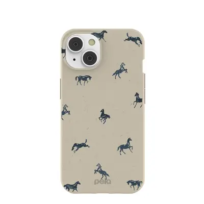 London Fog Mini Horses iPhone 14/16e Case