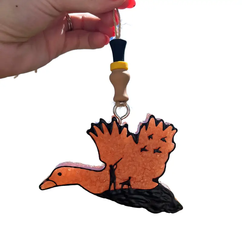 Duck Hunter Car Freshie , Duck Call Car Freshie , Hunting Car Air Freshener