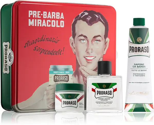 Proraso Green Beard Set - Classic Shaving Gift Set - 350ml