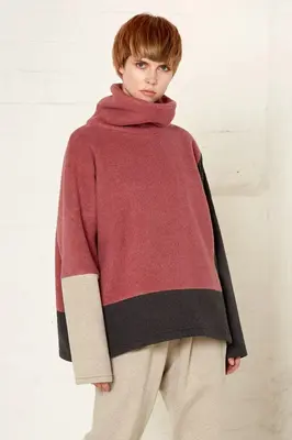 Neptune Jumper (Salmon) | size: one size
