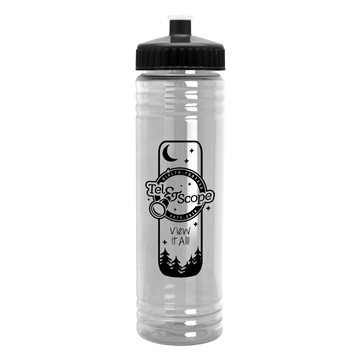 200 Custom 24 oz Slim Fit Water Bottle With Push-Pull Lid - BPA ...