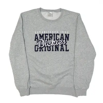 DICKIES American Original Sweatshirt Grey Mens S