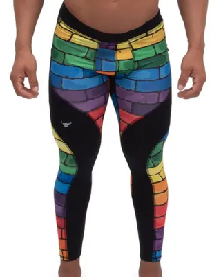 Pride Rainbow Meggings | Size: L | Color: Rainbow