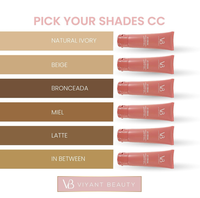 CC Cream: The ultimate beauty multitasker. Infused with Hyaluronic Acid, Vitamin E, and SPF Blemish Flawless