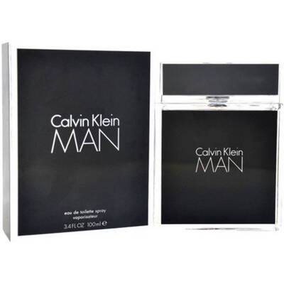 Calvin Klein Man Cologne for Men - Eau de Toilette Spray 3.4 oz