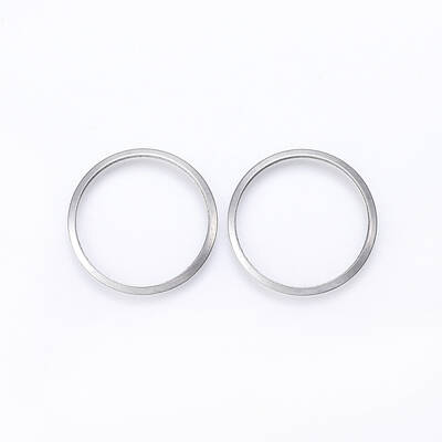 Tarnish Resistant 201 Stainless Steel Linking Rings