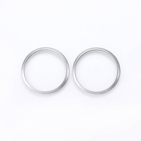 Tarnish Resistant 201 Stainless Steel Linking Rings