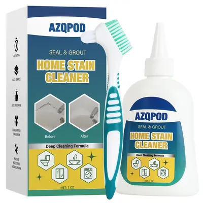 AZQPOD Heavy Duty Stain Cleaner Gel for Washing Machine Front Loader Door Seal, Shower, Bathroom Grout, Tile, Caulk – Power...