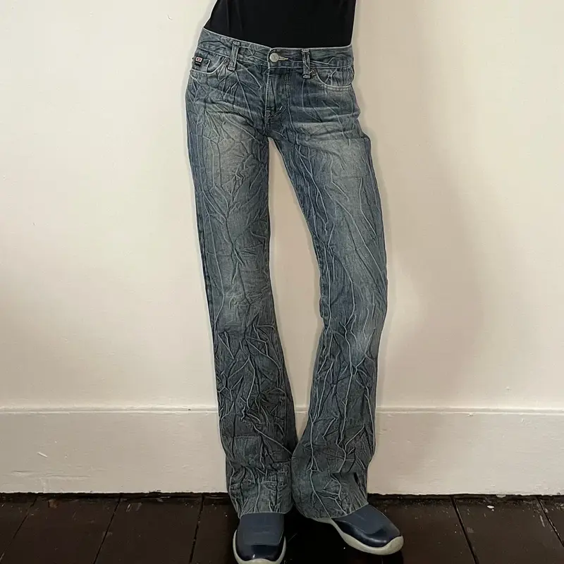 Take Two Jeans - 30W UK 8 Blue Cotton