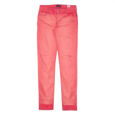 ARMANI JEANS Mens Jeans Red Slim Straight W30 L33