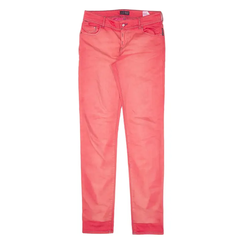 ARMANI JEANS Mens Jeans Red Slim Straight W30 L33