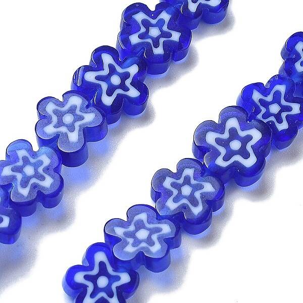 Handmade Millefiori Lampwork Beads Strands