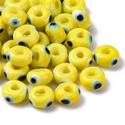 Handmade Evil Eye Lampwork Beads