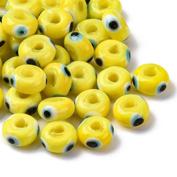 Handmade Evil Eye Lampwork Beads