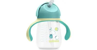 Baboo Lagoon Fiesta Silicone Straw Cup 9m+ 260ml