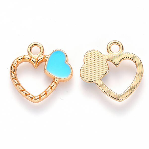 Alloy Enamel Pendants