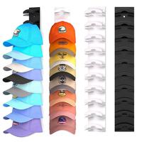 Multi Layer Hat Organizer for Baseball Caps, 1 Count Punch Free Hat Rack, Wall Mounted Organizer, Wall Organizer Shelf, Hat H...