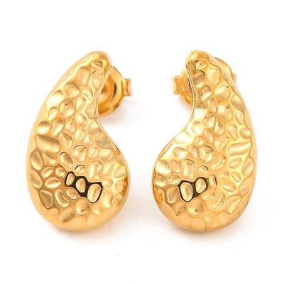 Ion Plating(IP) 304 Stainless Steel Stud Earrings