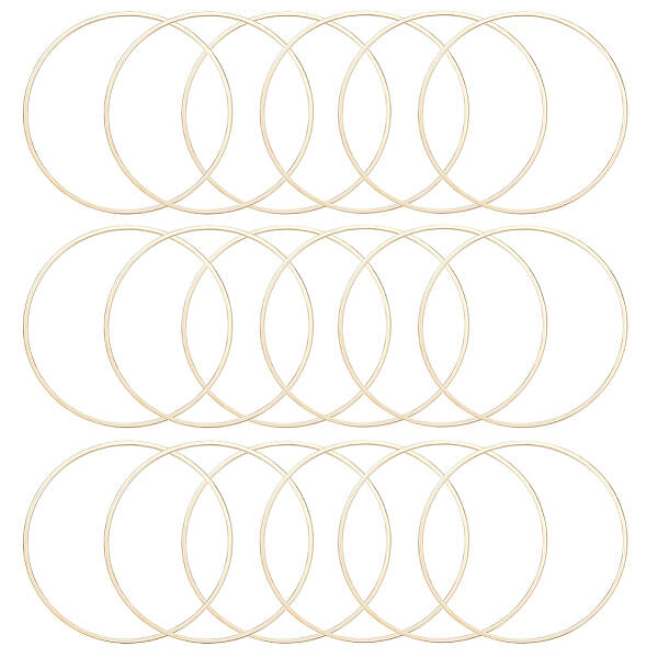 20Pcs Brass Linking Rings