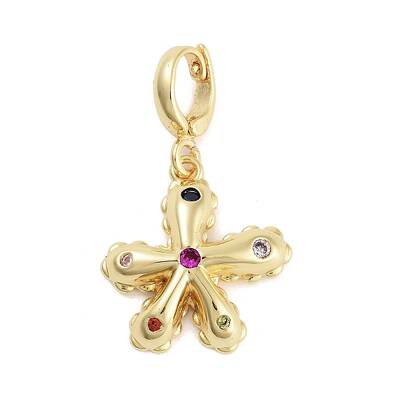 Brass with Cubic Zirconia Pendants