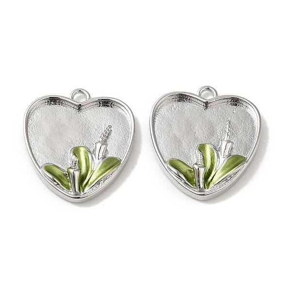 Brass Enamel Pendants