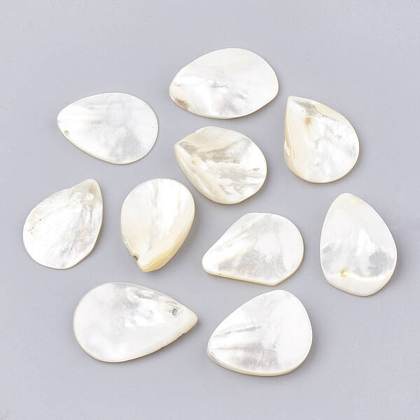 Natural White Shell Beads