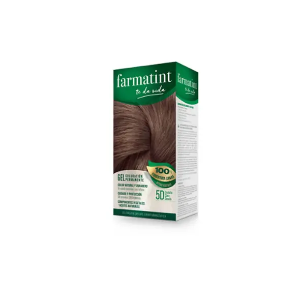 Farmatint 5D Permanent Coloring Gel Light Golden Brown 150ml