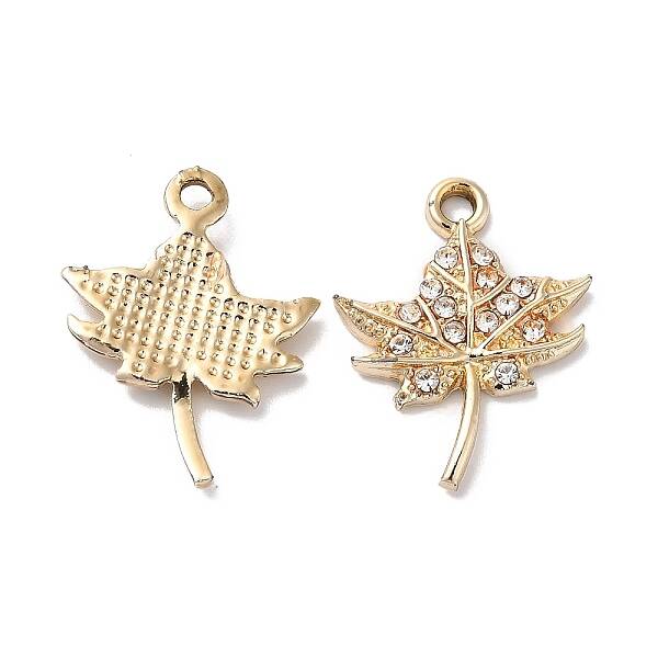 Rack Plating Alloy Crystal Rhinestone Pendants