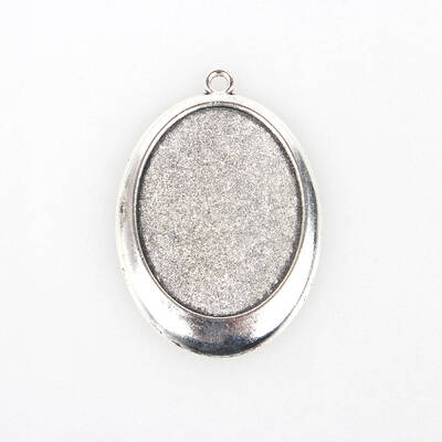 Tibetan Style Alloy Pendant Cabochon Settings