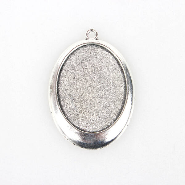 Tibetan Style Alloy Pendant Cabochon Settings