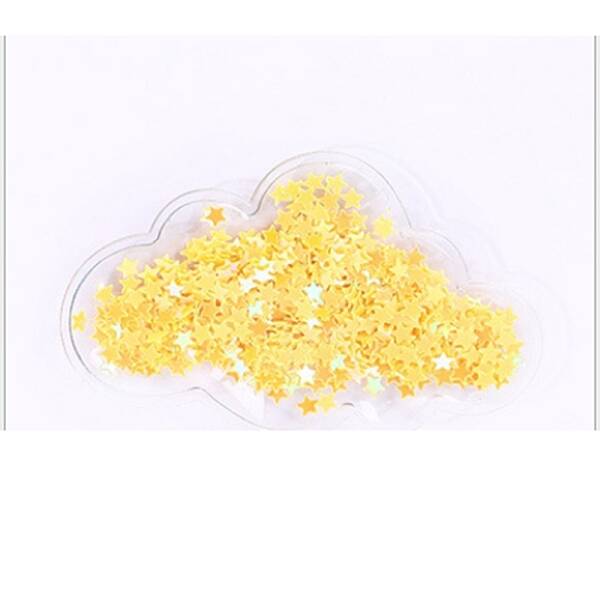 Quicksand Sequin Plastic Cabochons