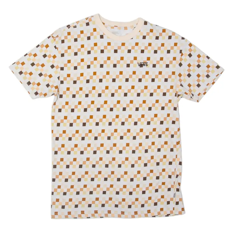 VANS Check Mens T-Shirt White S