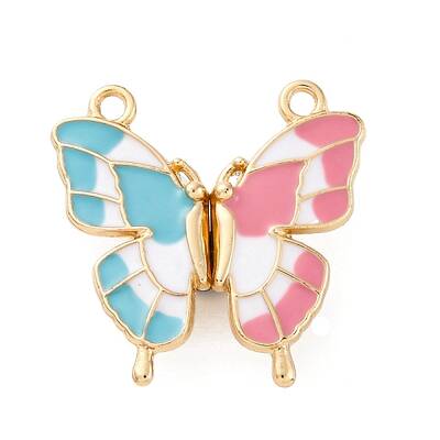 Alloy Enamel Split Pendants