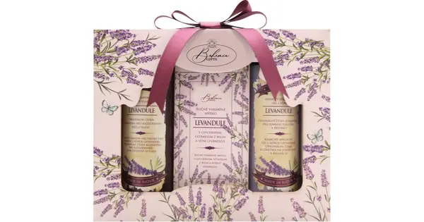 Bohemia Gifts & Cosmetics Shower Gift Set Shower Cream 100ml + Shampoo 100ml + Cream Soap With Glycerin 100g