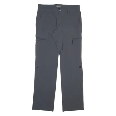 SCHOFFEL Mens Trousers Grey Regular Straight Nylon W32 L32