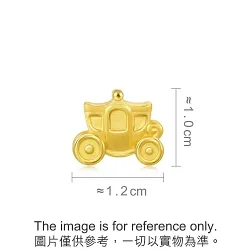 'Fantasy' 999 Gold Princess Coach Charm